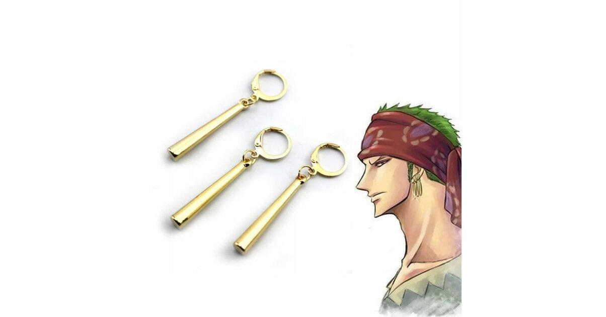 Boucles d'oreilles Roronoa Zoro ACCESSOIRES/BIJOUX HakiJap